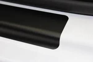For Renault Trafic 3 Door Sill Paint Protection Film Black Matte Film 2139 - Picture 1 of 3