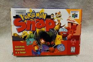 Pokemon Snap (Nintendo 64, 1999) BOX ONLY - Authentic N64 - Picture 1 of 7