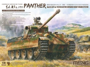 Meng Model TS-054 1/35 Panther Ausf.G Late mit FG1250 Active Infrared Night Vision - Bild 1 von 7