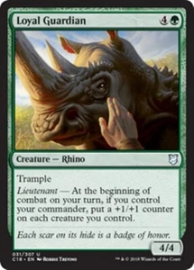 MTG - LOYAL GUARDIAN - Commander 2018 (U) - Picture 1 of 1