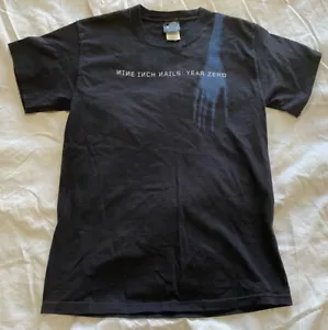 Nine Inch Nails Year Zero Hand Concert Tour Short Sleeve Graphic Shirt Small EUC - Picture 1 of 6