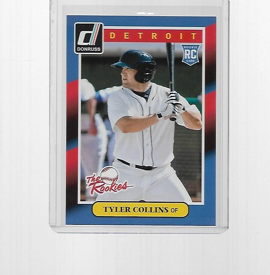 2014 DONRUSS BASEBALL THE ROOKIES TYLER COLLINS #23 - Image 1 of 1