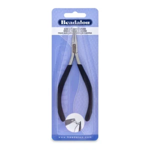 Beadalon® Slim Linie Ketten Nase Zange Schwarze Griffe aus Edelstahl - Picture 1 of 1