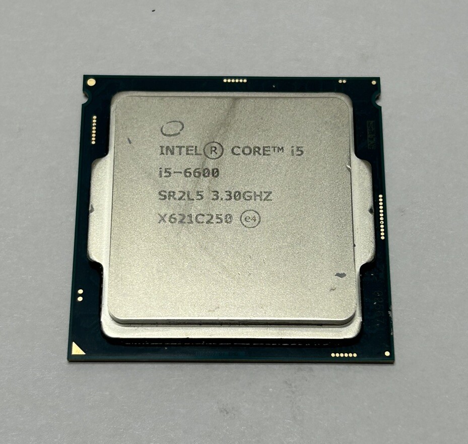 Intel Computer Processors Intel Core i5-6600 Processor Model