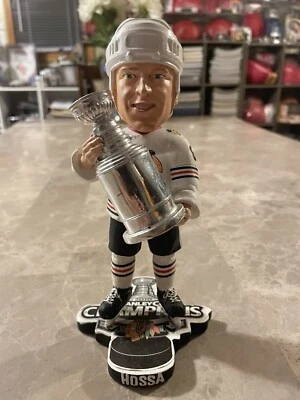 Chicago Blackhawks Marian Hossa 2010 Stanley Cup Champions Bobblehead  - Image 1 of 4