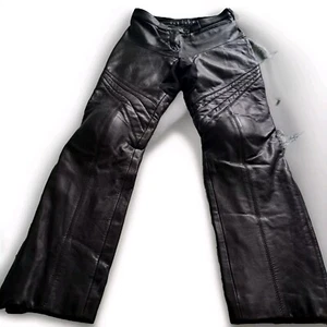 Ladies Leather Spidi Motorbike Trousers Size 42 (10) - Picture 1 of 5