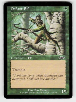 Legions #123 Defiant Elf - Image 1 of 2