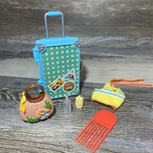 2003 Mattel My Scene Jammin' In Jamaica Barbie Puppe Zubehör Koffer/Geldbörse - Bild 1 von 8