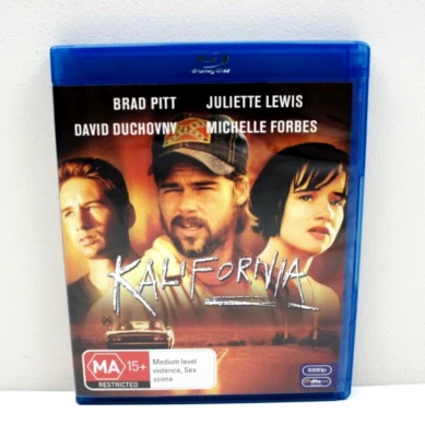 Kalifornia Blu Ray 1993 Brad Pit Juliette Lewis Region B - Free Tracked Postage - Image 1 of 4