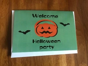 Halloween Themed Greeting Card #14 - NEW - Picture 1 of 1