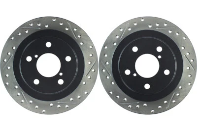 PAR trasero de rotor de freno de disco Stoptech para Subaru Legacy 1990-1999 (46594) Foto 1 de 4