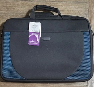 Targus 17.3” Traditional Top Load Black Laptop Case With Shoulder Strap - Picture 1 of 3