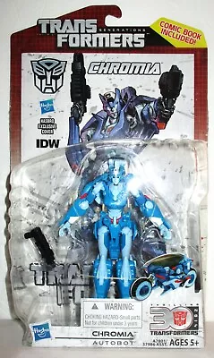 CHROMIA Transformers Generations IDW Comic 5" inch Action Figure MINT 2014 - Image 1 of 4