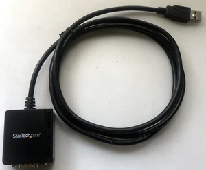 StarTech 1.8m 1-Port FTDI USB to Serial RS232 Adapter Cable with COM Retention - Picture 1 of 4