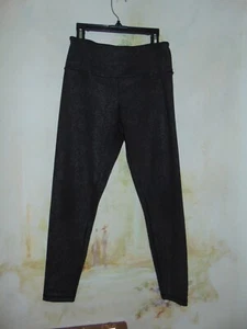 Victoria's Secret Sport Small Legging Knockout Black Gray Snake Reptile Workout - Picture 1 of 5