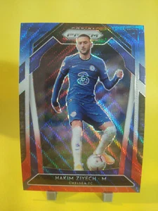 2020-21 Prizm Premier League #220 Hakim Ziyech Red White Blue SP - Picture 1 of 1