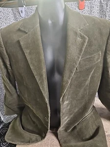 Juicy Couture Undercover Genius Military Green Suit/Blazer/Sports Jacket Mens 38 - Picture 1 of 5
