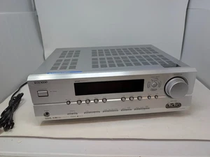silver Onkyo TX-SR504 7.1 Channel Home Theater Receiver EXCELLENT shape, clean - Picture 1 of 8