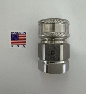 Acoplamiento hidráulico de manguera de conexión rápida Snap-Tite SVHC8-8FE acero inoxidable 316 - Imagen 1 de 3