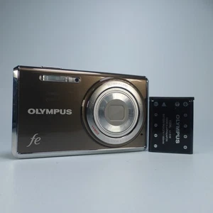 Olympus Digital Camera FE-4030 14.0MP Brown Tested *Read* - Picture 1 of 9