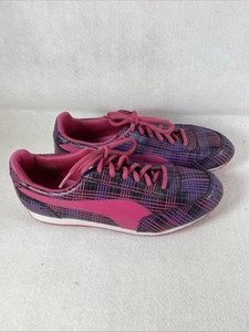Puma Golf Cat 2 Dimple Women’s Golf Shoes Synthetic Leather Pink Purple Size 9.5 - Picture 1 of 7