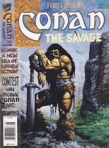 Conan the Savage #1 (Newsstand) FN; Marvel | Simon Bisley - we combine shipping - Picture 1 of 1