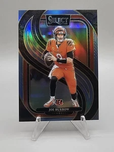 2024 Panini Select #127 Joe Burrow Light Blue Prizm 33/99 💥 Bengals - Picture 1 of 2