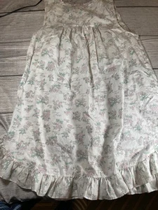Vintage Carriage Court Nightgown Size Large Floral Sleep Dress - Picture 1 of 7