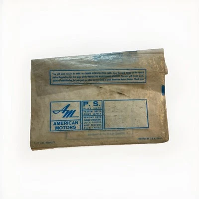 AMC 原始设备制造商袋所有者手动手册维修保护套维修盒指南引擎交流 — 第 1/2 张图片