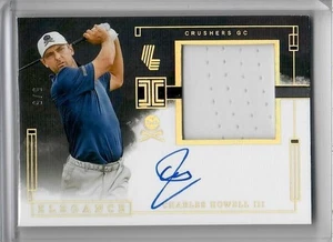 2024 Impeccable LIV Charles Howell III Elegance Jumbo Patch RC 5/5 Auto SSP - Picture 1 of 2