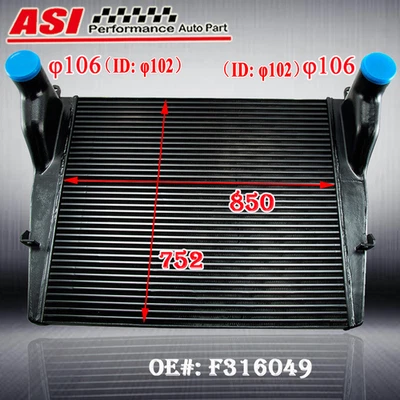 Charge Air Cooler For 1995-2008 98 Peterbilt 379 357 377 378 379 385 F31-6049 Foto 1 de 4