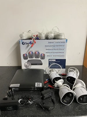 Swann Enforcer 4 Camera 8 Channel CCTV System 1080p Full HD SWDVK846804MQB - Image 1 of 4