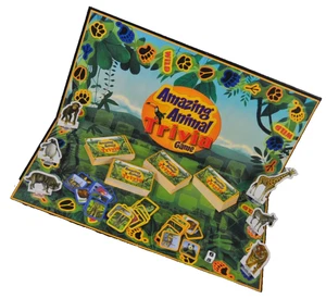 Amazing Animal Trivia Game International Playthings Complete 200 Wild Facts - Bild 1 von 13