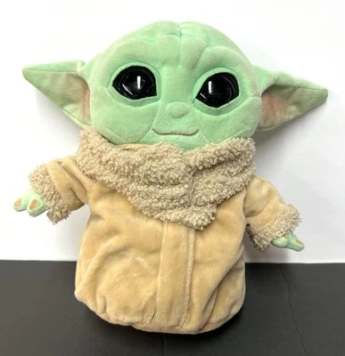 Peluche coleccionable 8" Star Wars Mattel Mandalorian Baby Yoda Grogu Foto 1 de 4