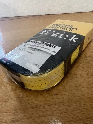 Cinta de barra Fizik Superlight manillar de 2 mm ~ amarillo Foto 1 de 2