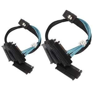 Mini SAS SFF 8087 To 8482 4 Serial ATA Adapter Cable Transmission Converter Cord - Photo 1/12