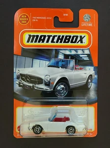 2024 Matchbox - 1963 Mercedes-Benz 230 SL White Collector #86 - Picture 1 of 3