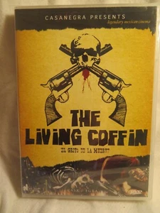 THE LIVING COFFIN--Panik House DVD Label.  New and Sealed. Mexican Western Cine. - Picture 1 of 2