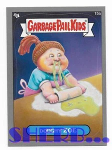 Tarjeta Topps Garbage Pail Kids 2012 serie 1 #15a Doughy Zoe Gray Boarder - Imagen 1 de 1