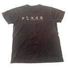 Disney Pixar Animation Studios T-shirt homme taille M noir lampe orthographiée logo