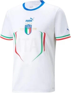 Herren Puma Weiß Italien Nationalmannschaft 2022/23 Away Replica Trikot Größe Large L - Bild 1 von 4