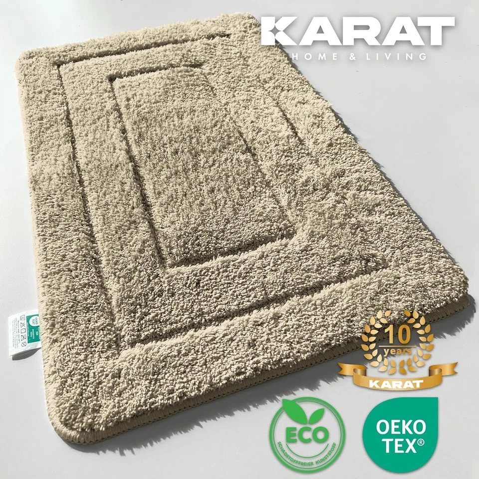 KARAT Badteppich Atlantis - extra flauschig & schnelltrocknend 5 Farben & Größen - Bild 1 von 1