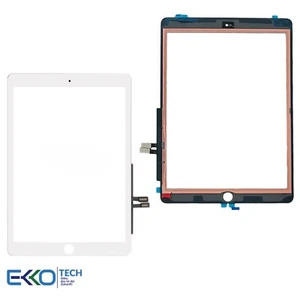 ✅ Touchscreen, Displayglas für iPad 6 2018 A1893, A1954 Digitizer + Kleber Weiß✅ - Bild 1 von 1