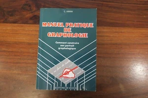 MANUEL PRATIQUE DE GRAPHOLOGIE - C.VANINI - Imagen 1 de 2