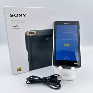 Reproductor de audio digital de alto rendimiento Sony NW-WM1AM2 idioma inglés - Imagen 1 de 11