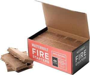 CHARCOAL GRILL FIRE STARTERS (48 Count) - Picture 1 of 7