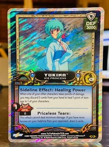 YU YU YU HAKUSHO TCG YUKINA PRINCESA DE HIELO U6 UBER HOLO LÁMINA 1A EDICIÓN - Imagen 1 de 1