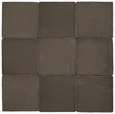 1 Box 5x5 Square Glossy Ceramic Wall Tile Blue Green Grey White Black - Image 1 of 4