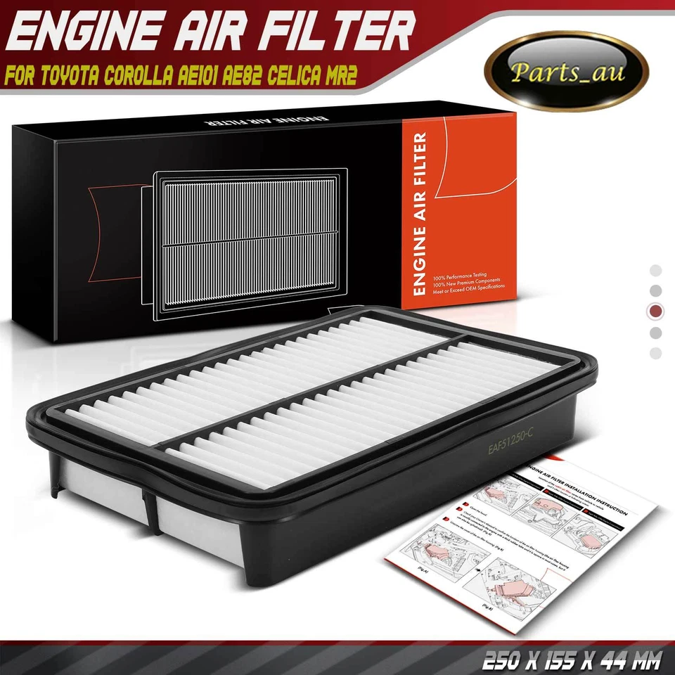 1x Engine Air Filter for Toyota Corolla AE101 AE82 Celica MR2 Holden Apollo Nova - image 1 of 4