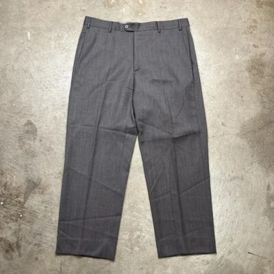 Pantalón de lana Zanella frente plano espiga talla 36 Zanella Todd Foto 1 de 4